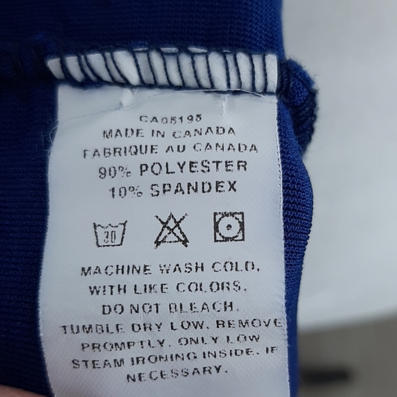 Picadilly Blue Velvet top - Picture 5 of 5